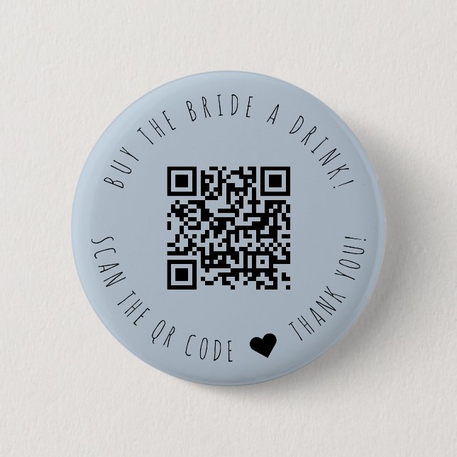Knappen Minimalistisk köp kortkommandot Drag QR Knapp (Framsida)