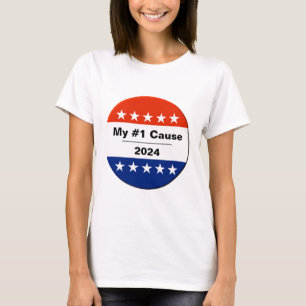 Knappen Mitt valproblem 2024 T Shirt