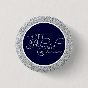 Knappen Modern Pension Party Favor 1 Inch Round Knapp