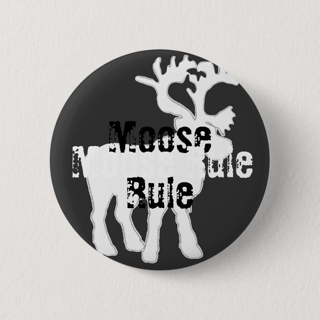 Knappen Moose Rule Knapp (Framsida)