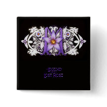 Knappen Morgana Fantasy Flower