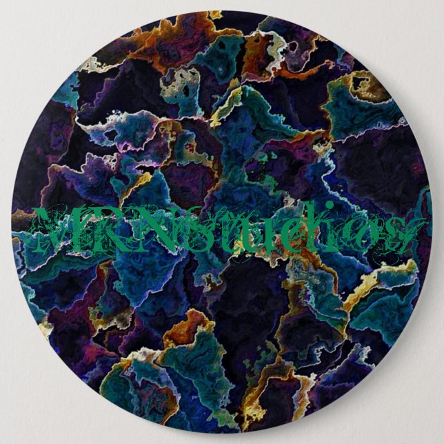 Knappen MRNSTUDIOS Oil Slick Knapp (Framsida)