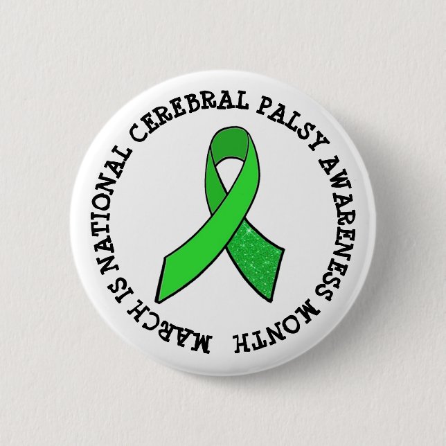 Knappen National Cerebral Palsy Awareness Month Knapp (Framsida)