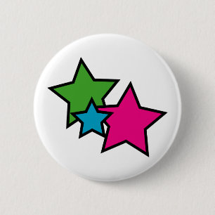 Knappen Neon Star Knapp