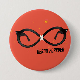 Knappen Nerds Forever Knapp