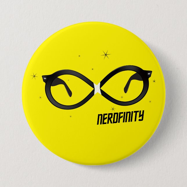 Knappen Nerds Forever Knapp (Framsida)