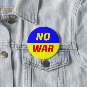 Knappen NO WAR Knapp