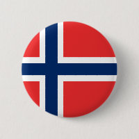 Knappen Norsk flagga
