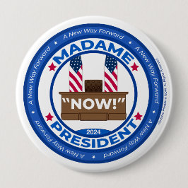 Knappen Ny väg framåt Knapp