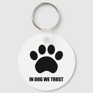 Knappen Nyckelkedja i Hund Trust Nyckelring
