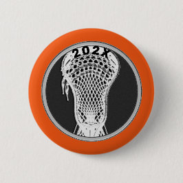 Knappen Nyckelsaksknapp för Lacrosse Team Player Knapp