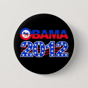 Knappen OBAMA 2012 Knapp