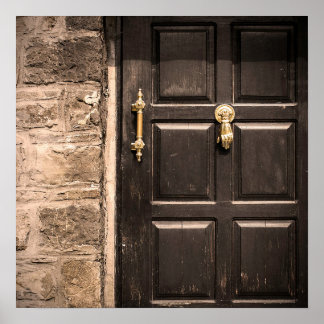 Knappen och den ska öppnas poster