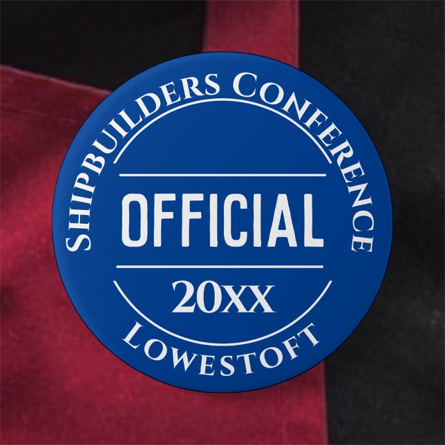 Knappen officiell - bricka knapp (Skapare uppladdad)