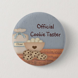 Knappen officiell Cookie Taster Knapp
