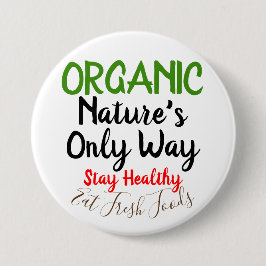 Knappen Organic Fresh Mat Round Stift Knapp