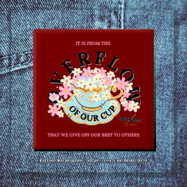 Knappen OVERFLOW av Adiela Akoo Knapp