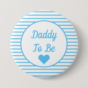 Knappen Pappa to be Baby Shower Knapp