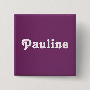 Knappen Pauline Knapp