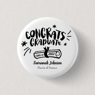 Knappen personlig Studenten, Gratulerara Student Knapp