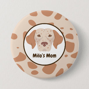 Knappen Pet mamma Keychain Knapp