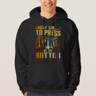 Knappen Piano Player P Hoodie