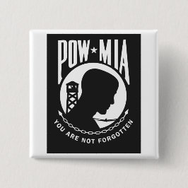 Knappen POW MIA Pin Back Knapp
