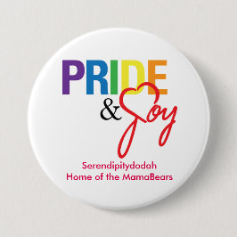 Knappen pride och glädje knapp