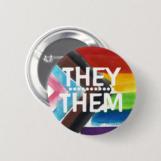 Knappen pride PRONOUN THEY/THEM BADGE Knapp