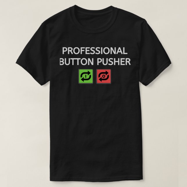 Knappen professionell 1  t shirt (Design framsida)