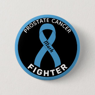 Knappen Prostate Cancer Fighter Ribbon Black Knapp