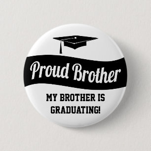 Knappen Proud Brother - Studenten Knapp