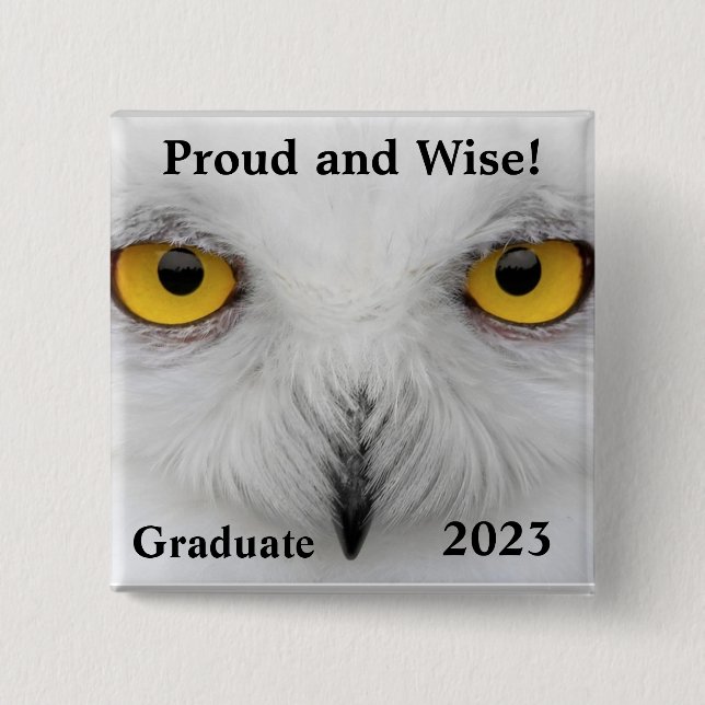 Knappen PROUD OCH WISE STUDENT Knapp (Framsida)