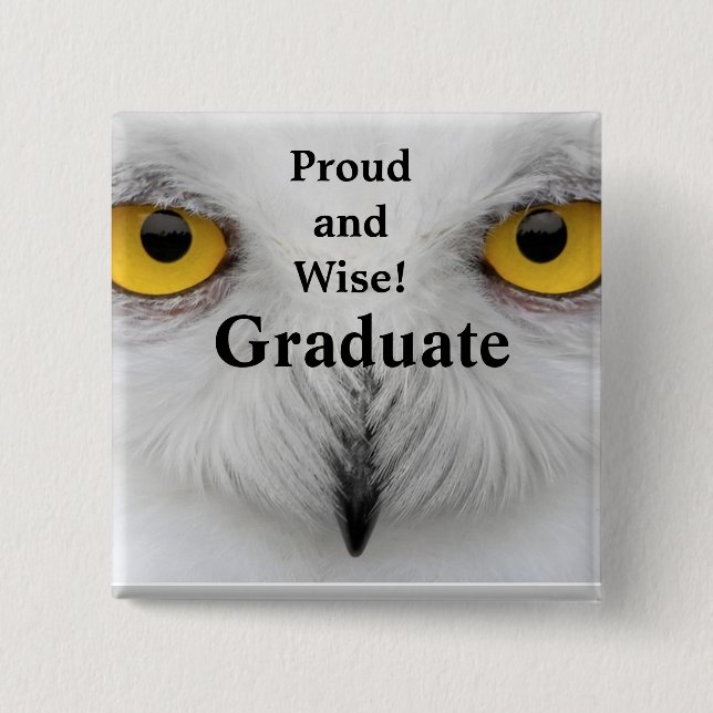 Knappen PROUD OCH WISE STUDENT Knapp (Framsida)