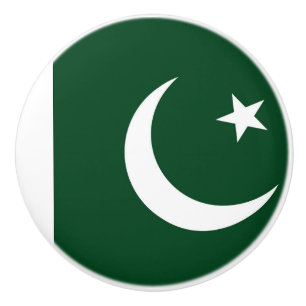 Knappen "pull" med flagga Pakistan Knopp