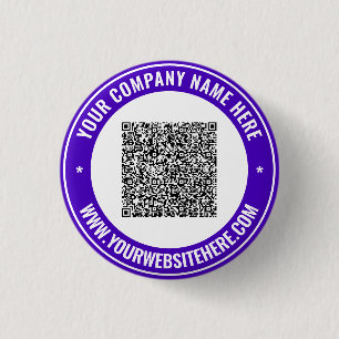 Knappen QR-kod och Anpassningsbar Text (Färg) Knapp