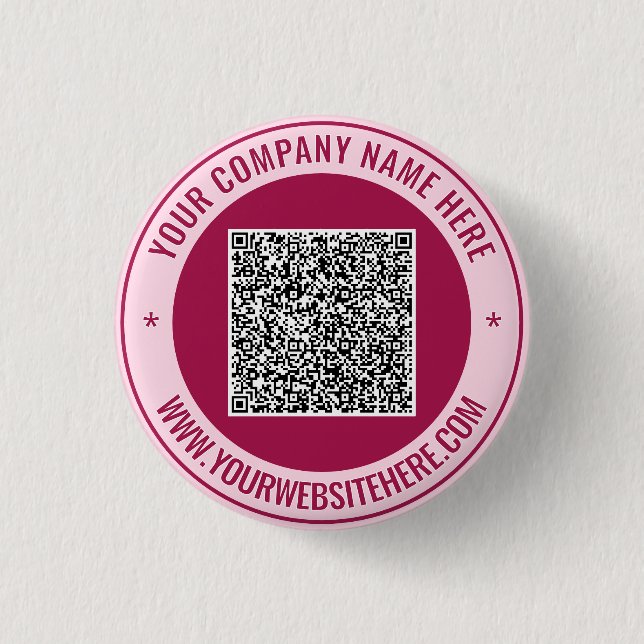 Knappen QR-kod och Anpassningsbar Text Välj Färg Knapp (Framsida)
