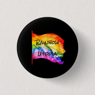 Knappen Rainbow Utopia logotyp Knapp