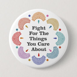 Knappen RBG Collar Mandala Knapp