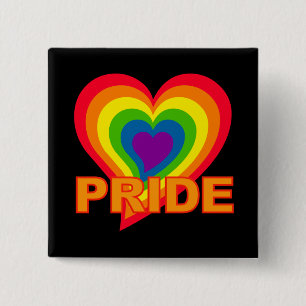 Knappen Regnbåge Pride Knapp