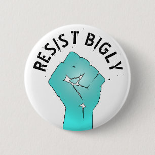 Knappen Resistly Anti Donald Trump Fist Knapp