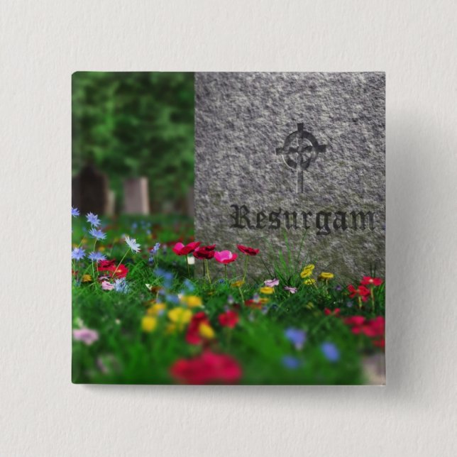 Knappen Resurgam Knapp (Framsida)