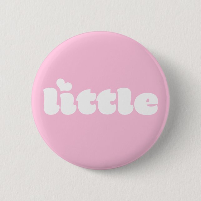 Knappen Retro Font Big Little Sorority Knapp (Framsida)