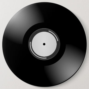 Knappen RETRO LP VINYL RECORD Round Knapp