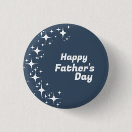 Knappen Retro Stars "Lycklig Fars dag" Knapp