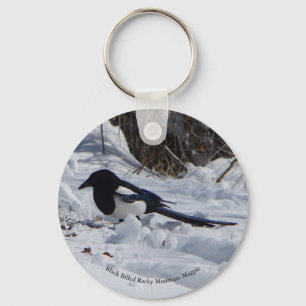 Knappen Rocky Mountain Magpie nyckelring