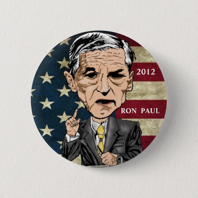 KNAPPEN RON PAUL 2012 REVOLUTION KNAPP (Framsida)