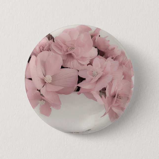 Knappen rosa Begonias Knapp (Framsida)