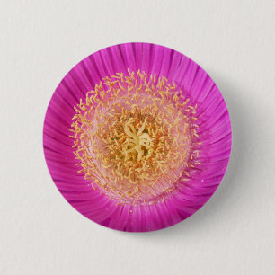 Knappen rosa blomstercenter knapp