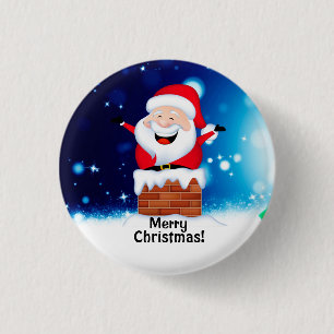 Knappen Rund god jul Knapp